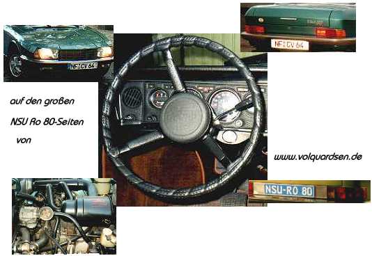 Ausschnitte vom NSU Ro 80